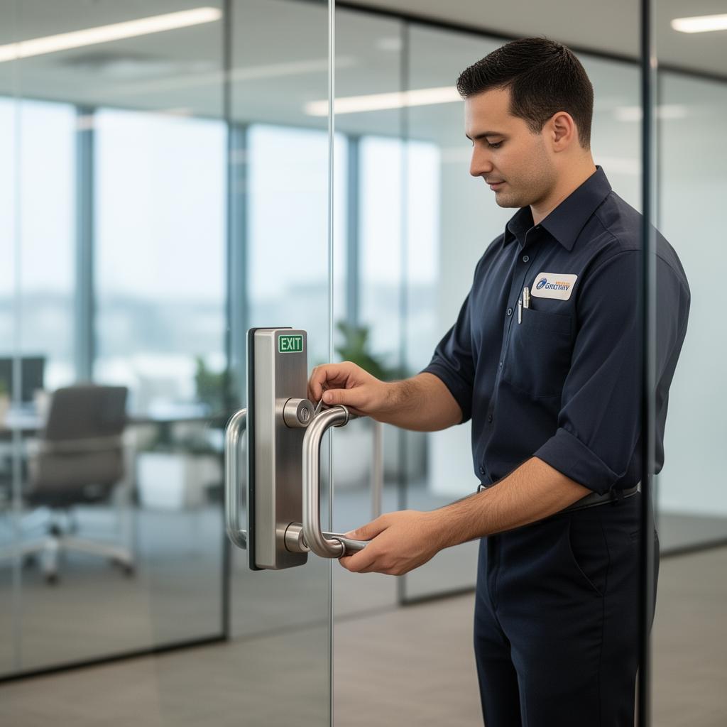 Commercial Locksmith — Master key systems, access control & high-security locks.